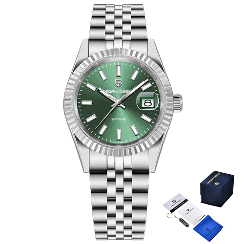Годинник чоловічий Pagani Design PD-1794M Silver-Green